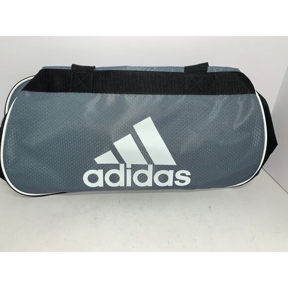 adidas Other - adidas Diablo Small II Duffel Bag Gym Locker Travel Logo Black Grey New